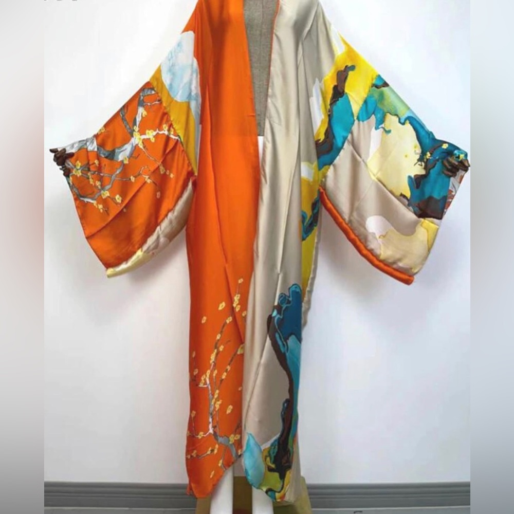 Peach Blossom Kimono